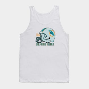 miami dolphins - dolphins helmet Tank Top